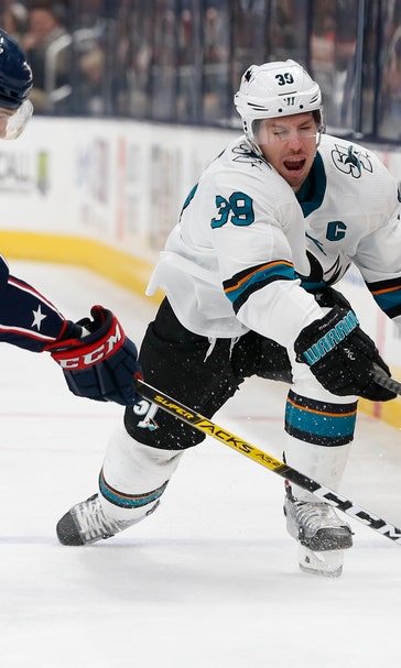 Sharks captain Logan Couture out 6 weeks with ankle injury